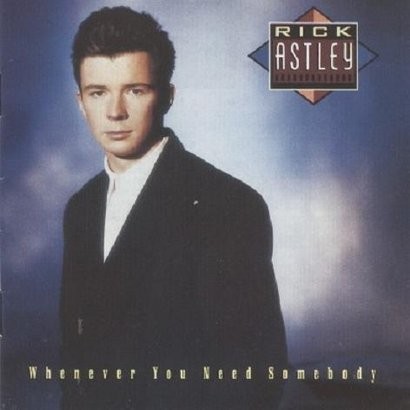 Rick Astely w 1987 roku
