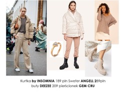 Jesienne otulenie "pikówką". STYLIZACJE