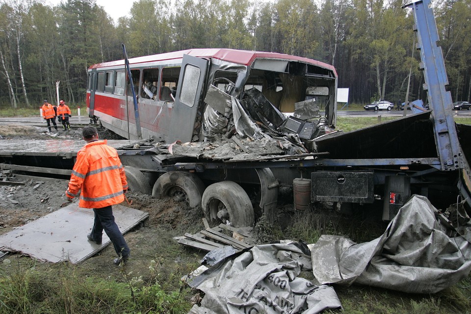 LIPUSZ SZYNOBUS TIR WYPADEK ŚMIERTELNY