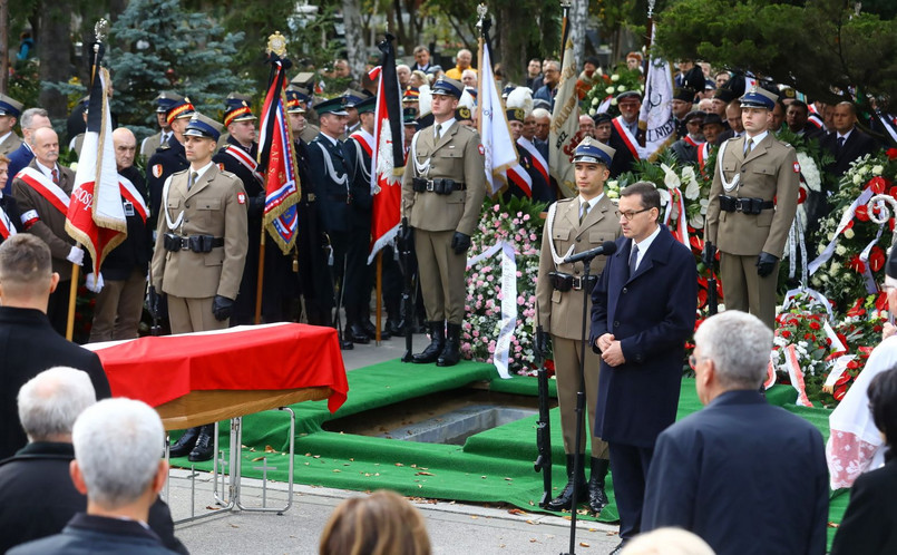 Pożegnanie Kornela Morawieckiego