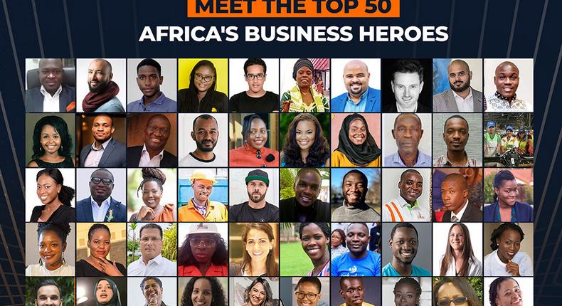 The 50 finalists were selected from over 22,000 applications all over Africa