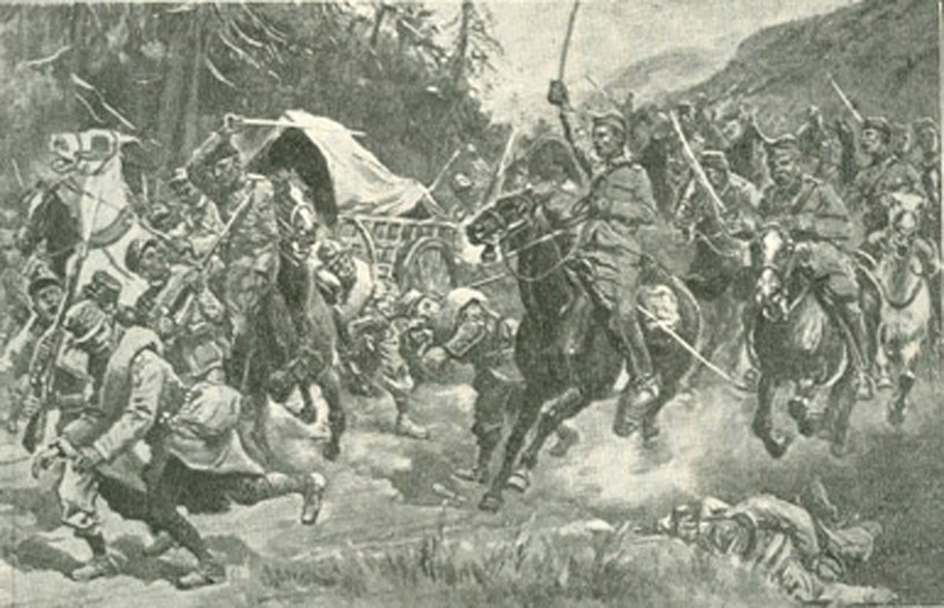 Srpska vojska goni austrougarsku posle Cerske bitke