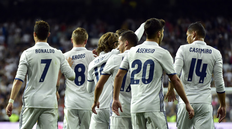 A Real Madridnak / Fotó: AFP
