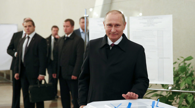 Putyin vlgig bizakodó volt / Fotó: MTI