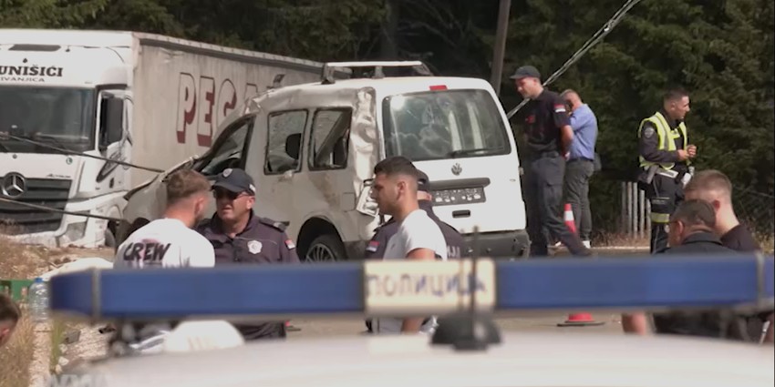Saobraćajna nesreća na Goliji 