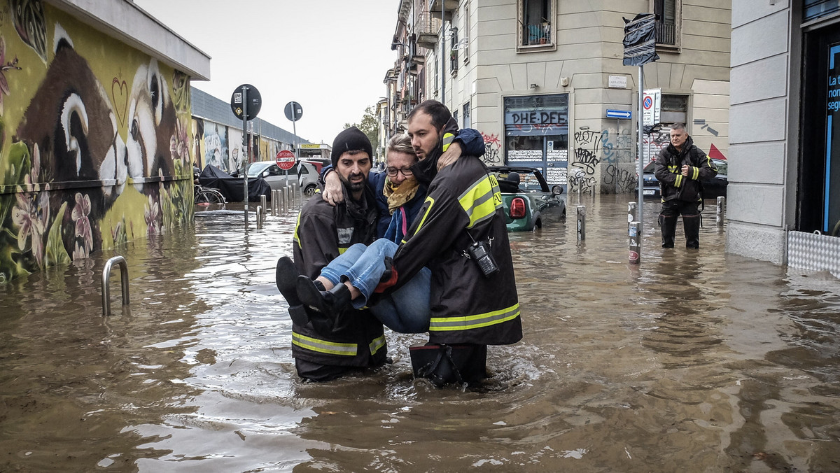 Niebezpiecznie we Włoszech. Gwałtowna burza i powodzie w Mediolanie [ZDJĘCIA]