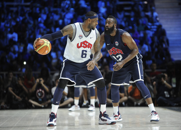 LeBron James i James Harden