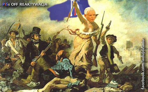 mem o marszu PiS z 13 grudnia / PISs OFF reaktywacja