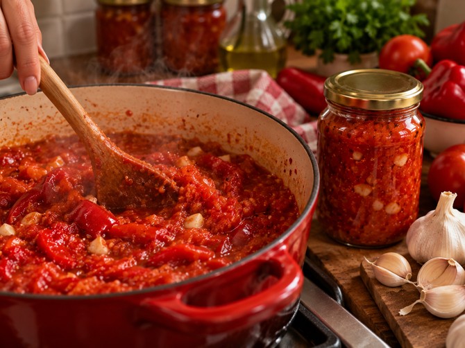 Apetitka je kraljica zimnice u Lebanama, a pravi se lakše i brže nego ajvar