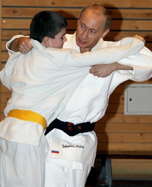 RUSSIA-PUTIN-JUDO