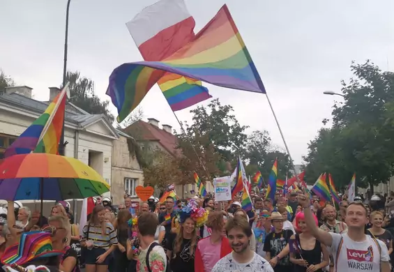 Byliśmy na pierwszym Marszu Równości w Płocku. "Święto miłości i równości bez rzucania kamieniami"