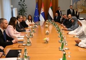 Vučić se sastao sa ministarkom za klimatske promene i životnu sredinu UAE