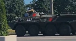 Nagranie z Białorusi wzbudziło niepokój. "Niebezpieczny sygnał"