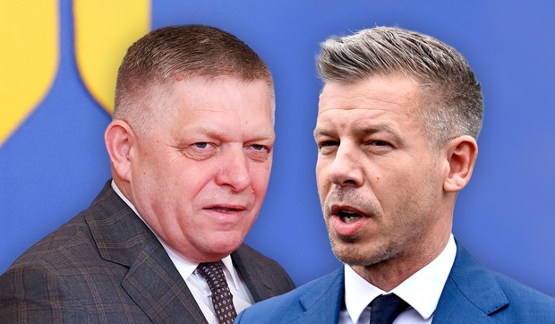Robert Fico i Peter Mađar