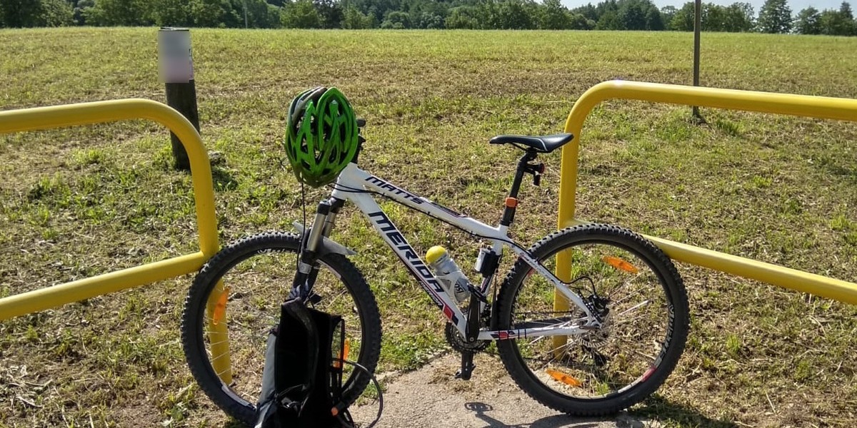 Poszukiwany rower odzyskała policja z Katowic. Solidny. Jeździł 7 lat.