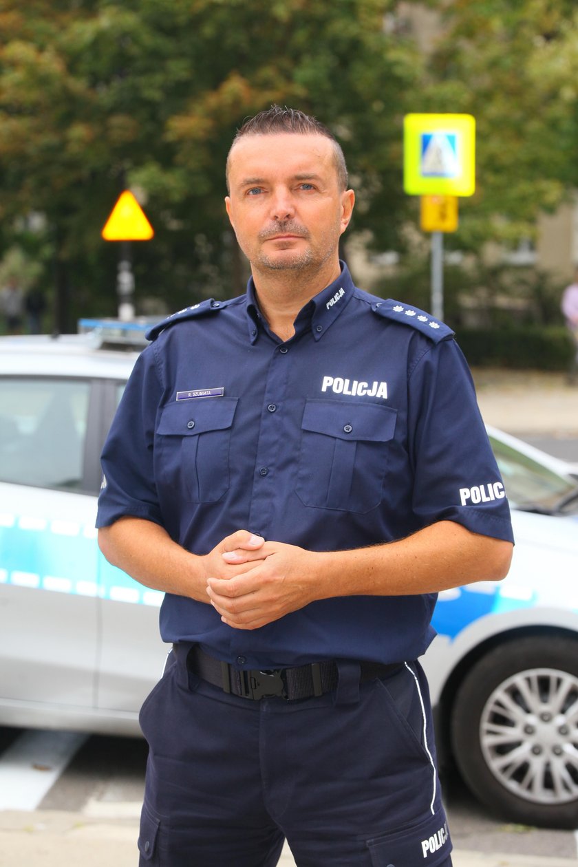 nadkom. Robert Szumiata ze śródmiejskiej policji: