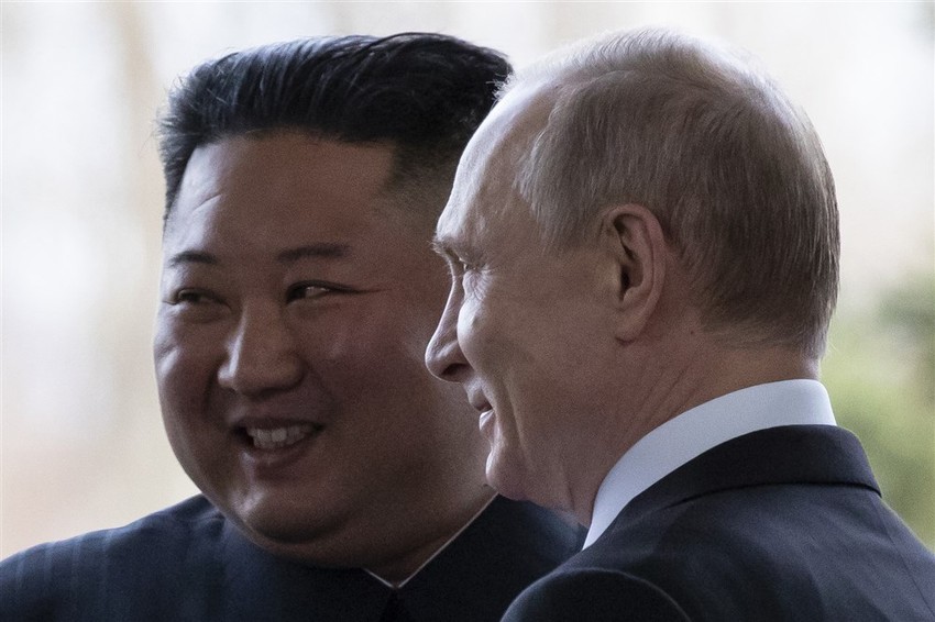 Kim Džong Un i Vladimir Putin u Vladivostoku u aprilu 2019.