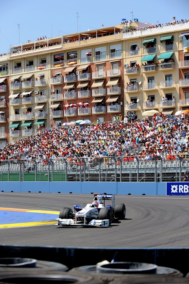 Grand Prix Europy 2009: szczęśliwy Barrichello (fotogaleria)