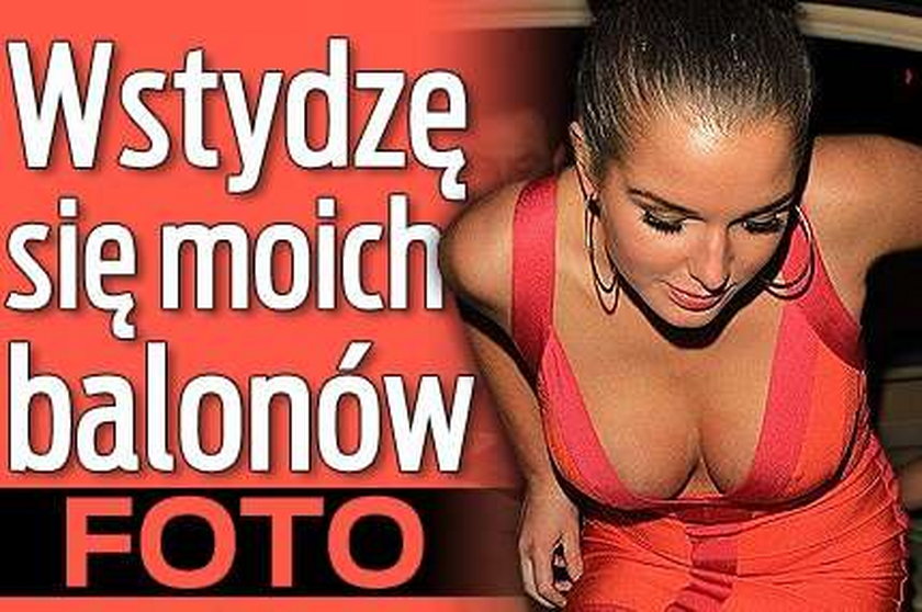 Wstydzę się moich balonów. FOTO