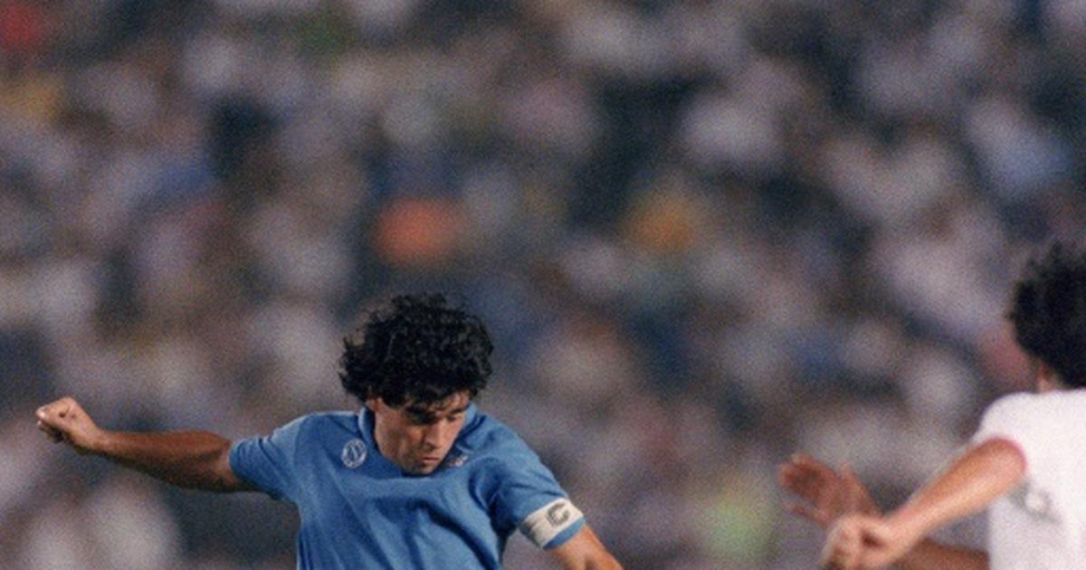 Diego Maradona: Napoli wear new kit against Roma in tribute to