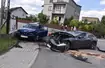 Fiat Seicento, Seat Leon i Ferrari GTC4 Lusso - kosztowna kolizja w Tarnowie