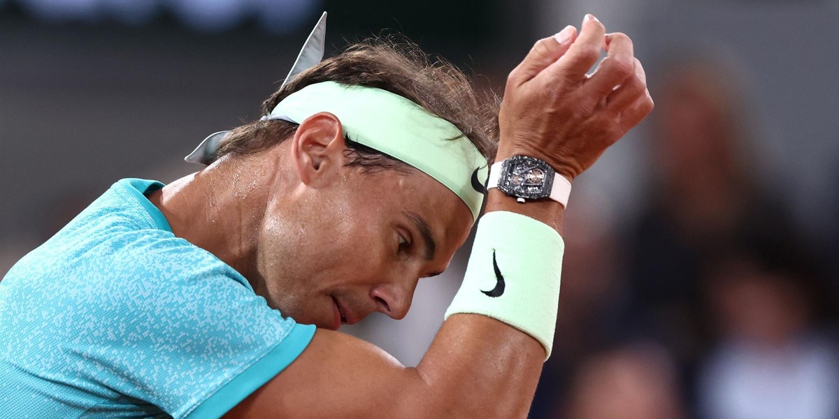 Rafael Nadal we French Open zagrał w niezwykłym zegarku.