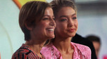 Gigi Hadid w różowej stylizacji na nagraniu "Today show"