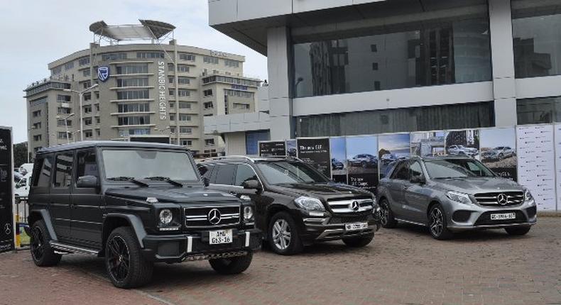 2016 range of Mercedes Benz SUVs on Display at Silver Star Auto Carnival