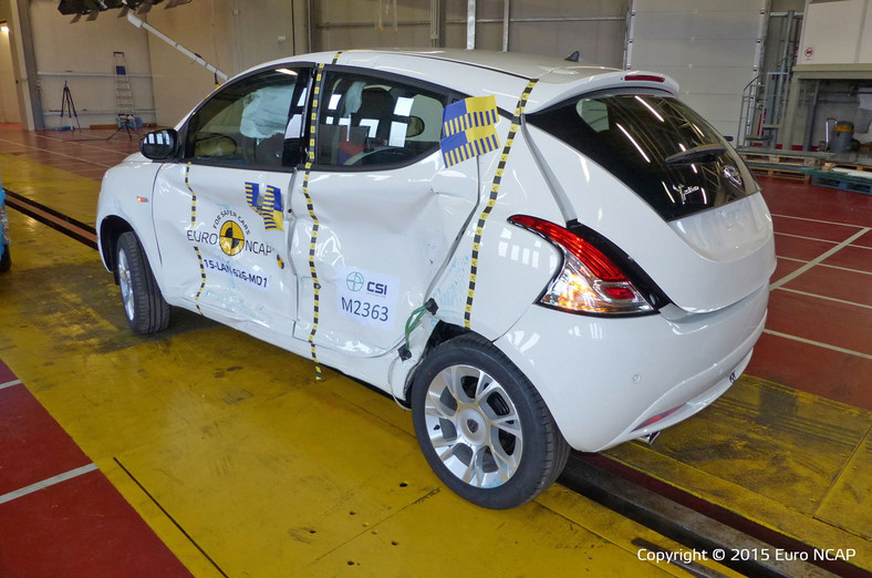 EuroNCAP: Lancia Ypsilon niebezpieczna i łatwopalna