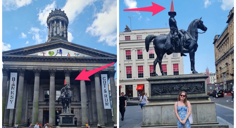 Banksy's first solo exhibit in years is in Glasgow because he's a fan ...