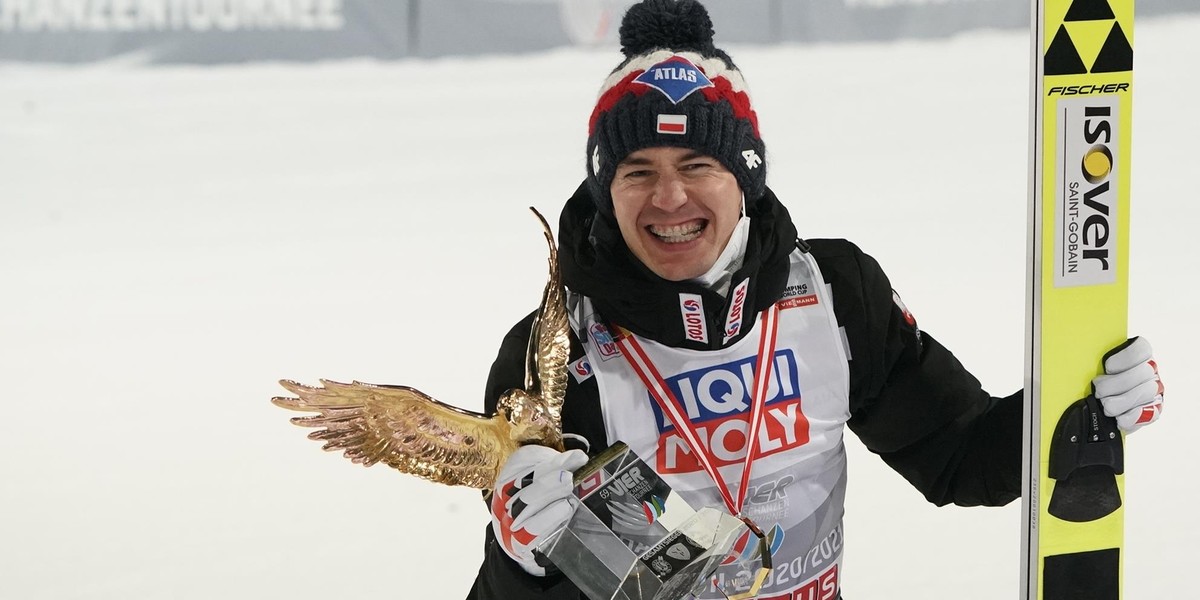 Kamil Stoch dogonił Adama Małysza w liczbie zwycięstw w Pucharze Świata