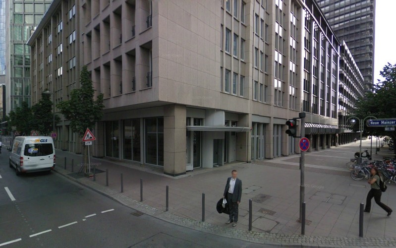 6. Metzler Bank. Rok powstania: 1674. Kraj: Niemcy. Ciekawostka: bank od początku istnienia jest nieprzerwanie w rękach jednej rodziny. Prawie nieprzerwanie od 1742 roku rodzina Metzlerów jest obecna w zarządzie giełdy we Frankfurcie lub Deutsche Boerse. Fot. Google Maps