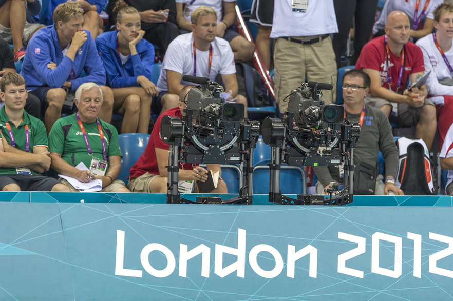 Zdalnie sterowane kamery na igrzyskach w Londynie w 2012 r.