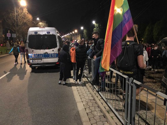 Protest po decyzji Trybunału Konstytucyjnego ws. aborcji