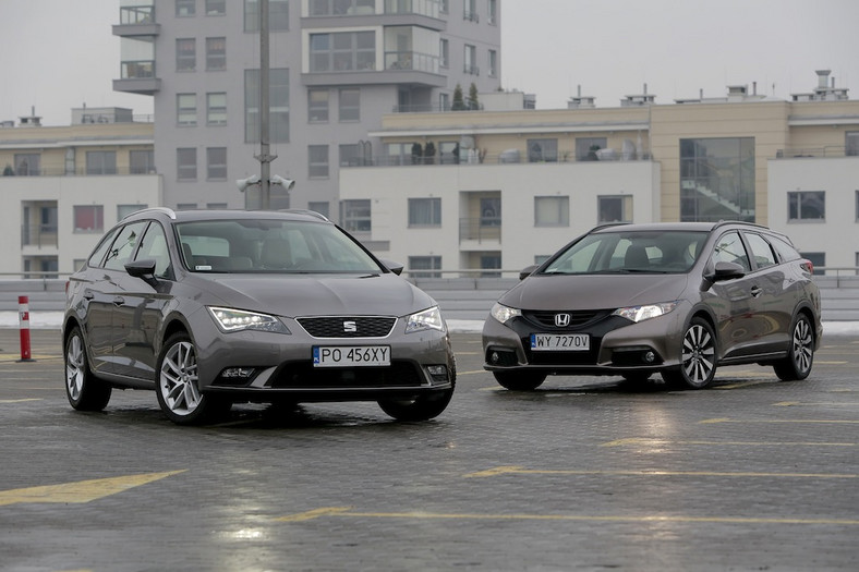 Honda Civic Tourer kontra Seat Leon ST