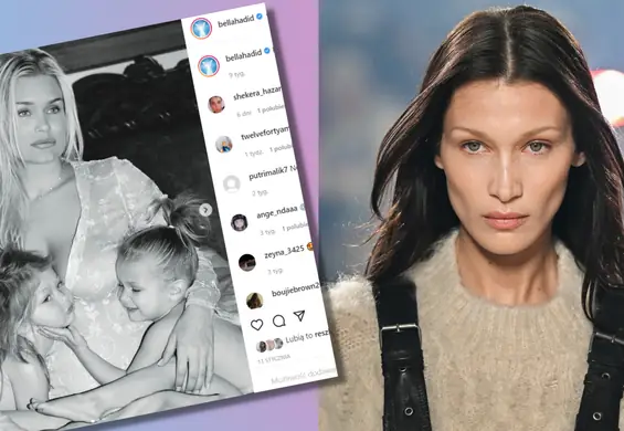 Bella Hadid o byciu "brzydszą siostrą" i operacji nosa w wieku 14 lat