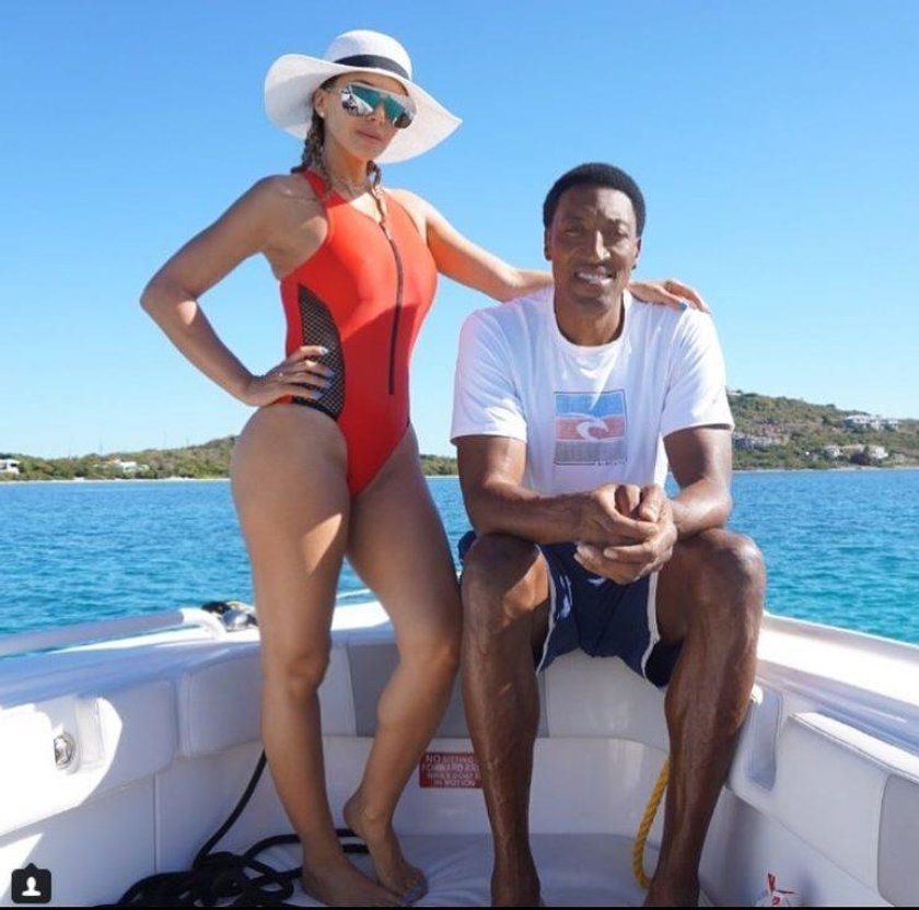 Larsa Pippen i Scottie Pippen