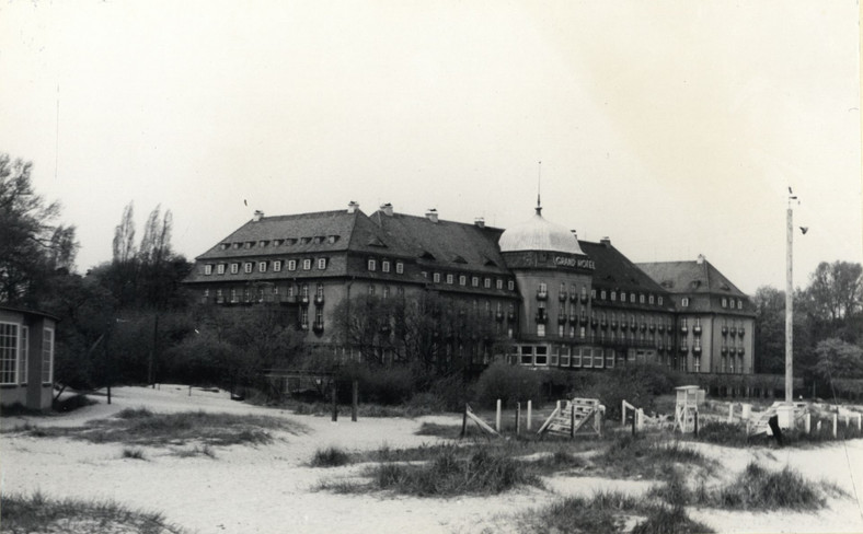 Grand Hotel w Sopocie na początku lat 80. 