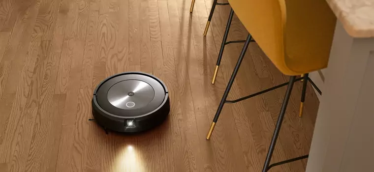 iRobot Roomba j7+ - sylwetka robota sprzątającego nominowanego w plebiscycie Tech Awards