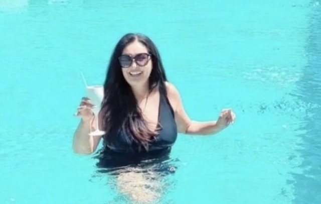 Dragana Mirković na odmoru