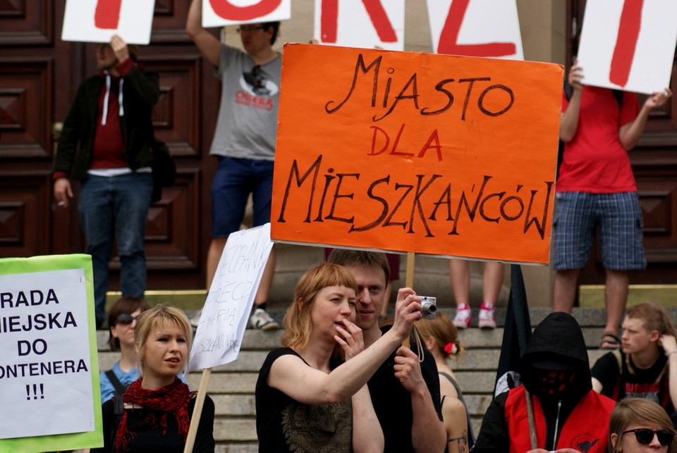 Demonstracja w Poznaniu