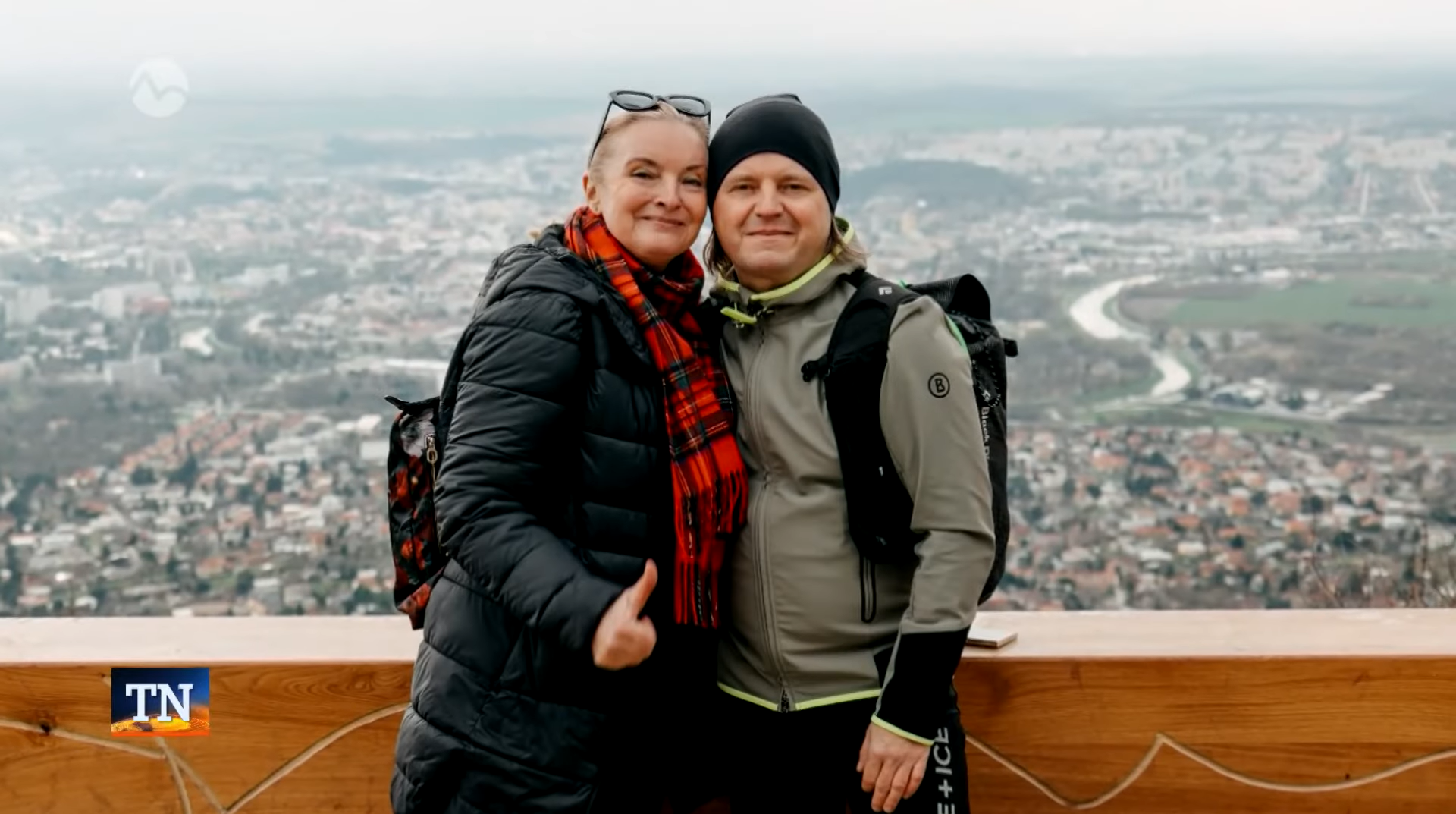 Herečka Eva Pavlíková a Ján Tribula.