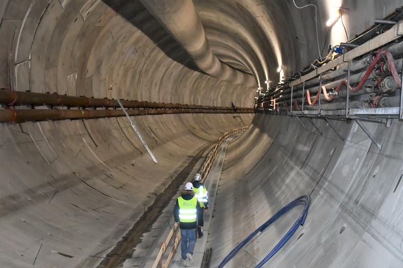 Budowa tunelu w Świnoujściu