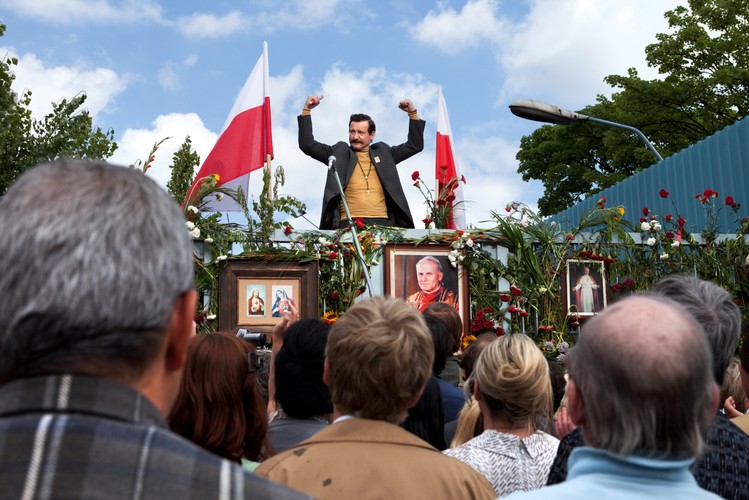 Robert Więckiewicz w filmie 'Wałęsa'