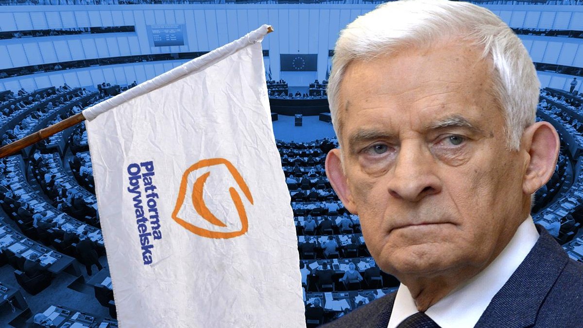 Platforma Obywatelska, Jerzy Buzek, biała flaga