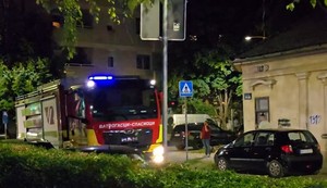 Požar u Novom Sadu/Vatarogasci
