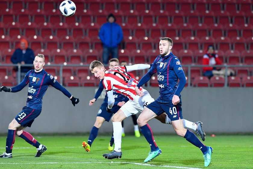 Pilka nozna. Ekstraklasa. Cracovia - Pogon Szczecin.15.12.2018