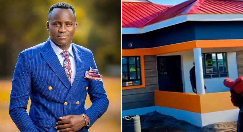 YouTuber Nicholas Kioko responds to critics comparing his village house to a police station