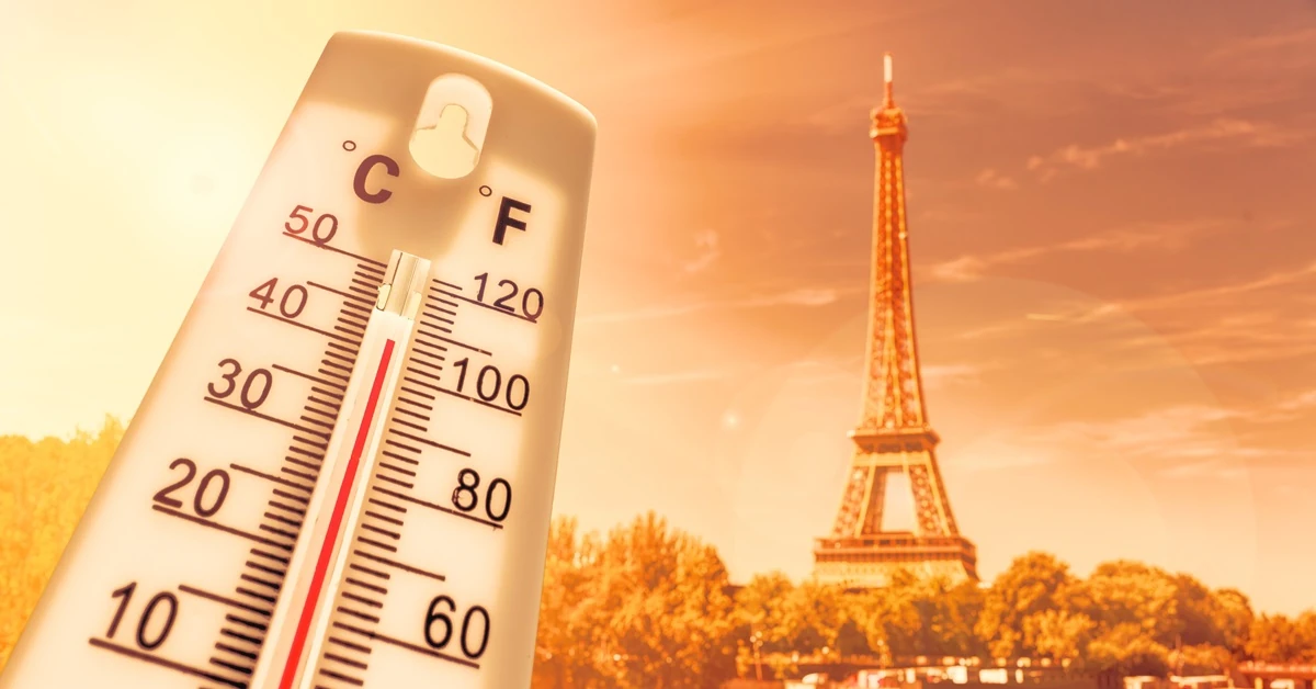 We Francji 40-stopniowe upały. Pustki na ulicach i w kawiarniach