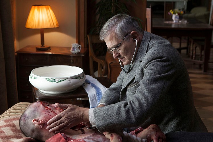 Olgierd Łukaszewicz i Tomasz Ziętek w filmie 'Kamienie na szaniec'